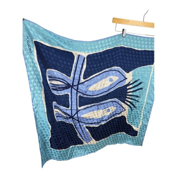 Christian Bounaix Fish Scarf - Picture 1 of 5